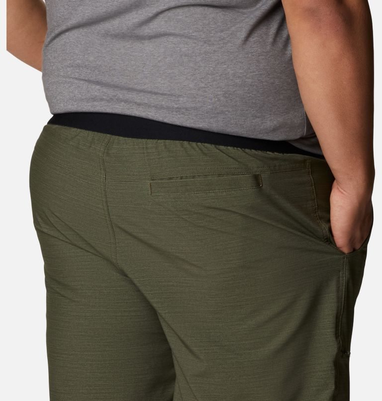 Men's Columbia Twisted Creek Shorts Olive | Plus Size CA-J10L5